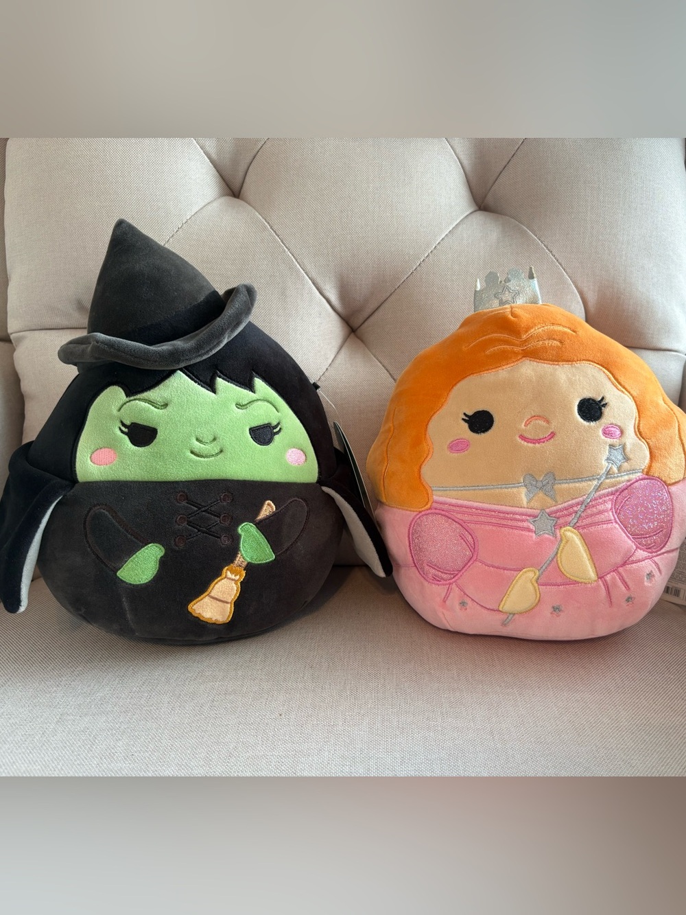 Squishmallows The Wizard of Oz Wicked Witch and Glinda 8” Plush